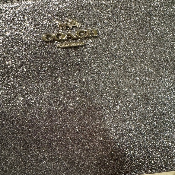 Coach Silver Glitter Wristlet - Picture 5 of 5